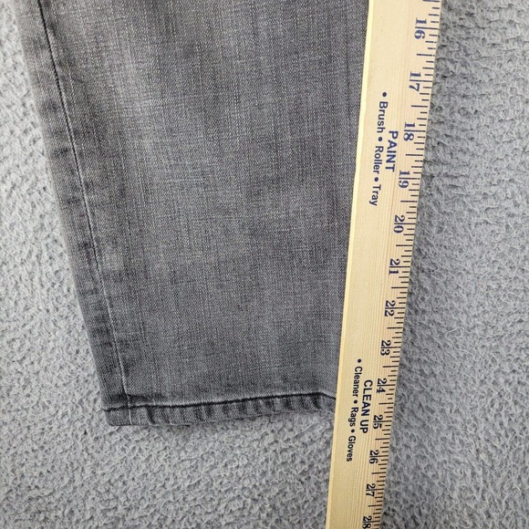 Current Elliott‎ Jeans Womens 27 Gray Denim Abby The Boyfriend Straight Short - Picture 4 of 13